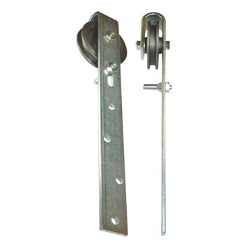 LÖPRULLE 120MM FÖR SKJUTDÖRR MED BYGEL