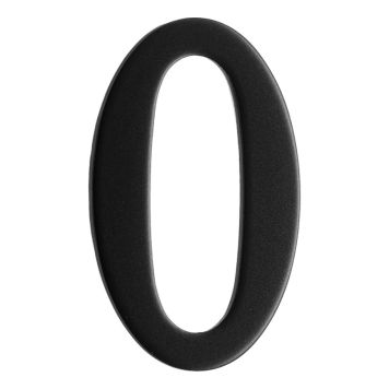 BREVLÅDESIFFRA BESLAGSBODEN 0 SJÄLVHÄFTANDE 50MM SVART