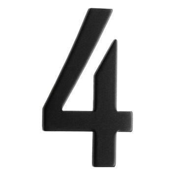 BREVLÅDE-SIFFRA SIFFRA 4, SVART