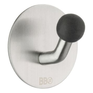 KROK BESLAGSBODEN ENKEL SJÄLVHÄFTANDE Ø48MM BORSTAT STÅL