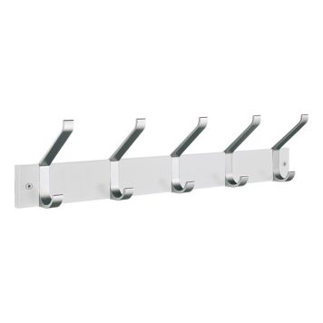 KROKLIST BESLAGSBODEN 5 HATTKROKAR 60CM VIT