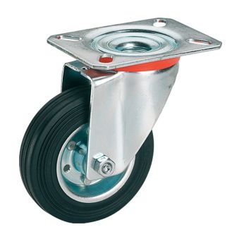 TRANSPORTHJUL 100X30MM VRIDBART