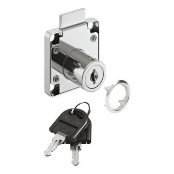 MÖBELLÅS CYLINDER KROM