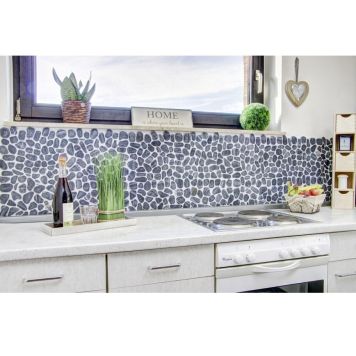 MOSAIK KIESEL SVART PRIS/ARK