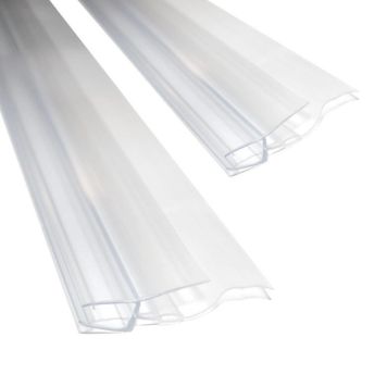 SLÄPLIST 85X2,8 CM TILL 5-6 MM DUSCHDÖRR 2-PACK
