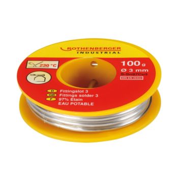 LÖDTRÅD ROTHENBERGER INDUSTRIAL Ø3MM 100G
