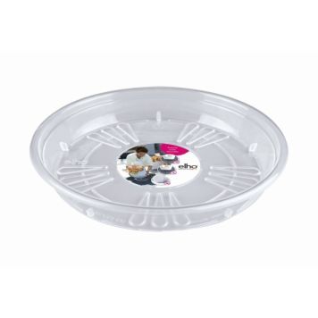 KRUKFAT ELHO UNI-SOUCER ROUND 25CM TRANSPARENT