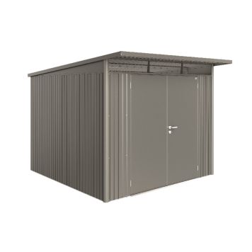 FÖRRÅD BIOHORT AVANTGARDE A7 DUBBELDÖRR METALLIC KVARTSGRÅ 6,35M²