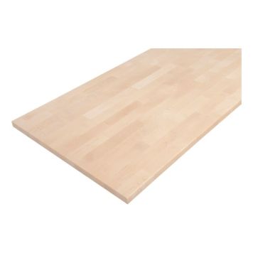 BÄNKSKIVA BJÖRK 3020X625X40MM A/B RAKA KANTER