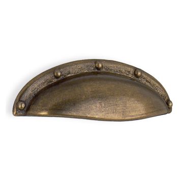 HANDTAG BESLAGSBODEN B570 64MM ANTIK MÄSSING