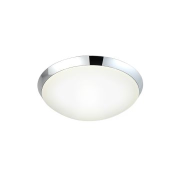TAKPLAFOND ANETA LIGHTING SIRACUSA 60W E27 IP44 KROM/VIT