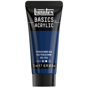 AKRYLFÄRG LIQUITEX BASICS PHTHALOCYANINE BLUE 22ML
