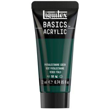AKRYLFÄRG LIQUITEX BASICS PHTHALOCYANINE GREEN 22ML