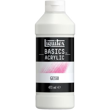 GRUNDFÄRG LIQUTIX BASICS AKRYL MEDIUM GESSO 473ML 