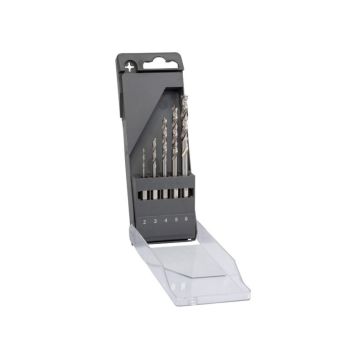 TRÄBORRSET CRAFTOMAT HSS 2-6MM 1/4"