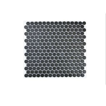 MOSAIK PENNY ROUND BLACK 31,5X29,4CM PRIS PER ARK