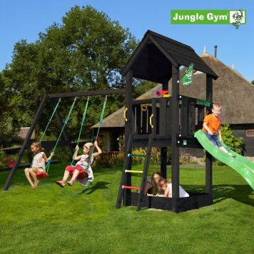 LEKTORN JUNGLE GYM CLUB MED DUBBELGUNGA EXKL RUTSCHKANA