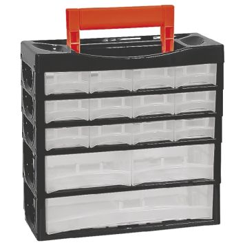 SORTIMENTSLÅDA WISENT 318X135X305MM SVART