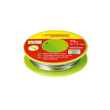 ELEKTRONIKLÖD ROTHENBERGER INDUSTRIAL Ø1MM 70G BLYFRI