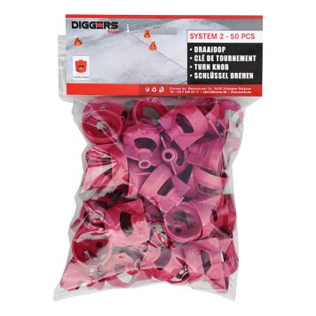 NIVÅMARKÖR DIGGERS SYSTEM 2 50-PACK 