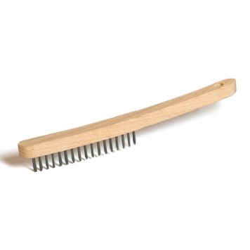 STÅLBORSTE TEBO 3-RADIG TRÅD 0,30 - 0,35 MM Ø 