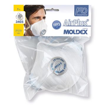 SKYDDSMASK MOLDEX FFP3 R D AIR PLUS 1-PACK