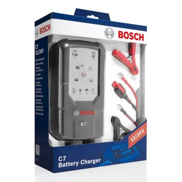 BATTERILADDARE BOSCH C7 12/24V