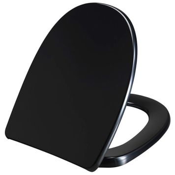 TOALETTSITS PRESSALIT FUNCTIO NORDEN SVART SOFTCLOSE