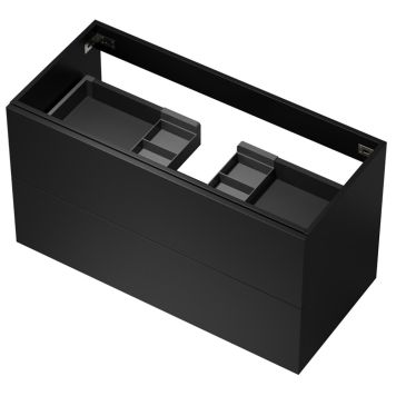 TVÄTTSTÄLLSSKÅP CAMARGUE SKÄRGÅRD SVART 100 CM