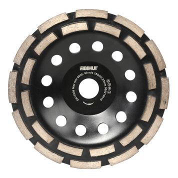 DIAMANTSLIPSKÅL BIHUI DUAL 180MM 