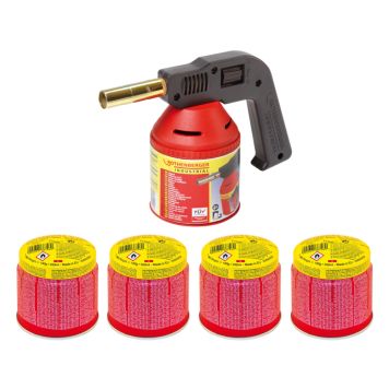 BRÄNNARSET ROTHENBERGER C400 ROFLAME 4 PATRONER 
