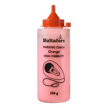 SNÖRSLÅKRITA HULTAFORS NEON ORANGE 200G