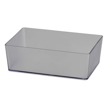 REKTANGULÄR BOX FÖR TAVELHYLLA ELFA TRANSPARANT