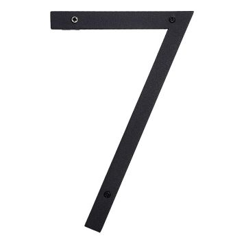 HUSNUMMER PORTAFERM 7 SVART 190MM