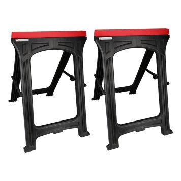 ARBETSBOCK PLAST MAX 220KG 2-PACK