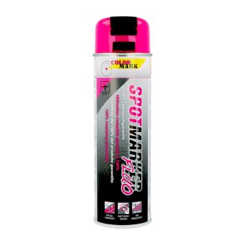 SPRAYFÄRG COLOURMARK SPOTMARKER FLUO ROSA 500ML