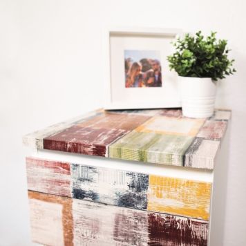 DEKORPLAST SJÄLVHÄFTANDE BAHIA FLERF. PLANK 45X200CM