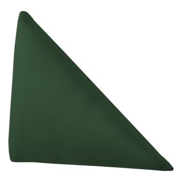 VÄGGPANEL FLLOW VELVET TRIANGLE 38 GRÖN 15X30CM 2ST