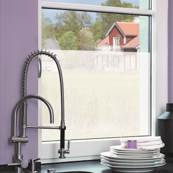 FÖNSTERFILM SJÄLVHÄFTANDE OPAL TRANSPARENT 45X200CM