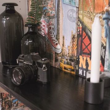 DEKORPLAST SJÄLVHÄFTANDE FANER BLACKWOOD 90X210CM 