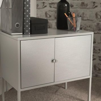 DEKORPLAST D-C-FIX SJÄLVHÄFTANDE BORSTAD STÅL 67,5X150 CM