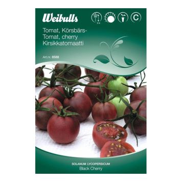 GRÖNSAKSFRÖ WEIBULLS TOMAT BLACK CHERRY