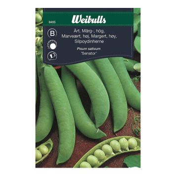 GRÖNSAKSFRÖ WEIBULLS ÄRT MÄRGÄRT HÖG SENATOR