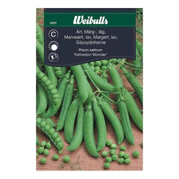 GRÖNSAKSFRÖ WEIBULLS ÄRT MÄRG LÅG KELVEDON W