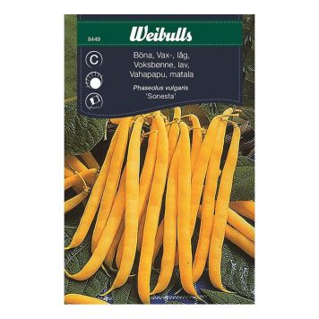 GRÖNSAKSFRÖ WEIBULLS BÖNA VAXBÖNA LÅG