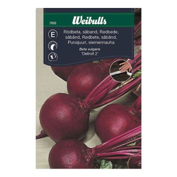 GRÖNSAKSFRÖ WEIBULLS RÖDBETA SÅBAND