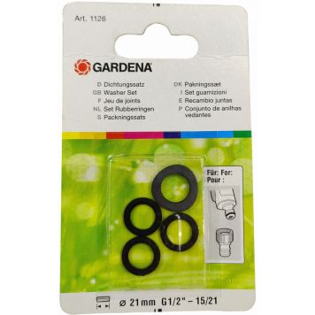 PACKNINGSSATS GARDENA TILL KRANKOPPLINGAR 1/2"" 