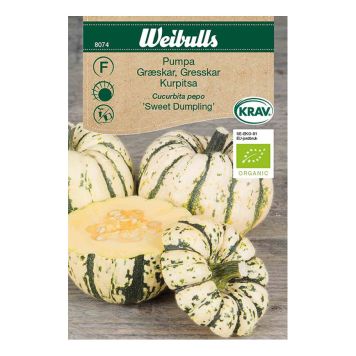 GRÖNSAKSFRÖ WEIBULLS PUMPA SWEET DUMPLING KRAV