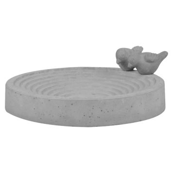 FÅGELBAD ESSCHERT DESIGN CEMENT Ø29CM 