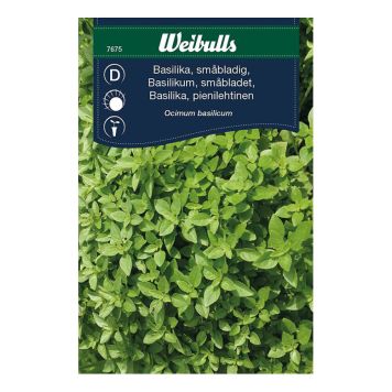 GRÖNSAKSFRÖ WEIBULLS BASILIKA SMÅBLADIG
